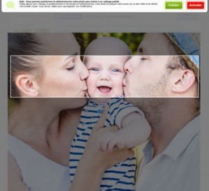 On peut personnaliser son thème graphique avec ses propres photos